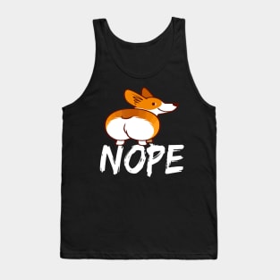 Nope - Corgi (15) Tank Top